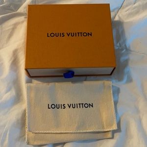 Louis Vuitton wallet box and bag new